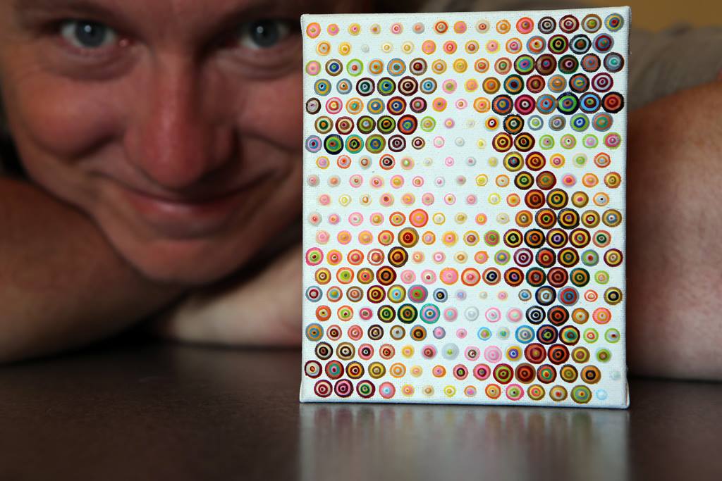 Gavin and his tiniest Marilyn